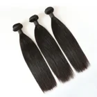 7A の remy バージンヘアバンドル 100 グラムプロインド人毛エクステンション 100 バージンヘア
