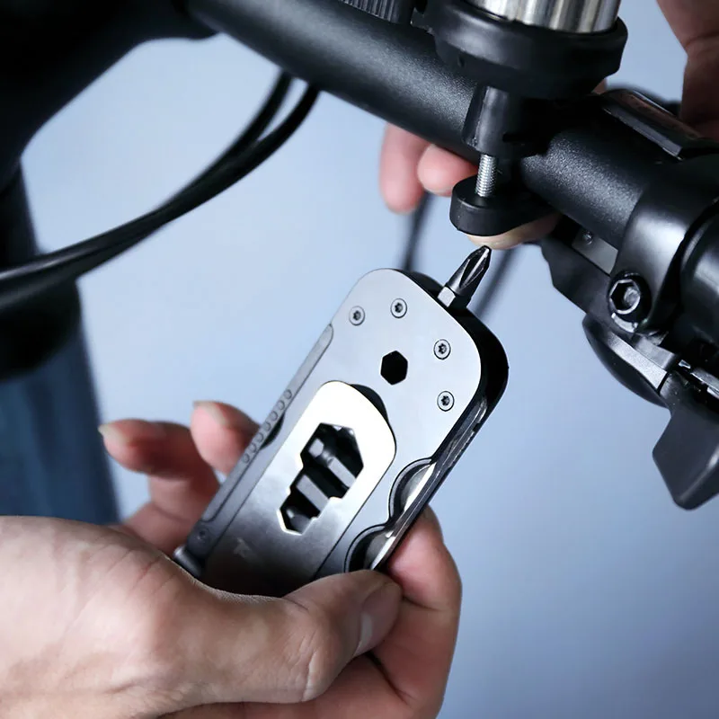 New Design Portable mountain Multi Tool bike accessories Multi Funcitonal Bicycle Repair Tool
New Design Portable mountain Multi Tool bike accessories Multi Funcitonal Bicycle Repair Tool