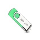 Bulk Cheap Wholesale Swivel USB Shell Flash Drive Memoria USB Mini 1GB 2GB Pen Drive 4GB 8GB Logo Printing