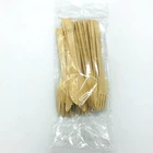 Factory Wholesale Biodegradable Natural Bamboo Disposable Cutlery Eco-Friendly Bamboo Spoon Fork Knife