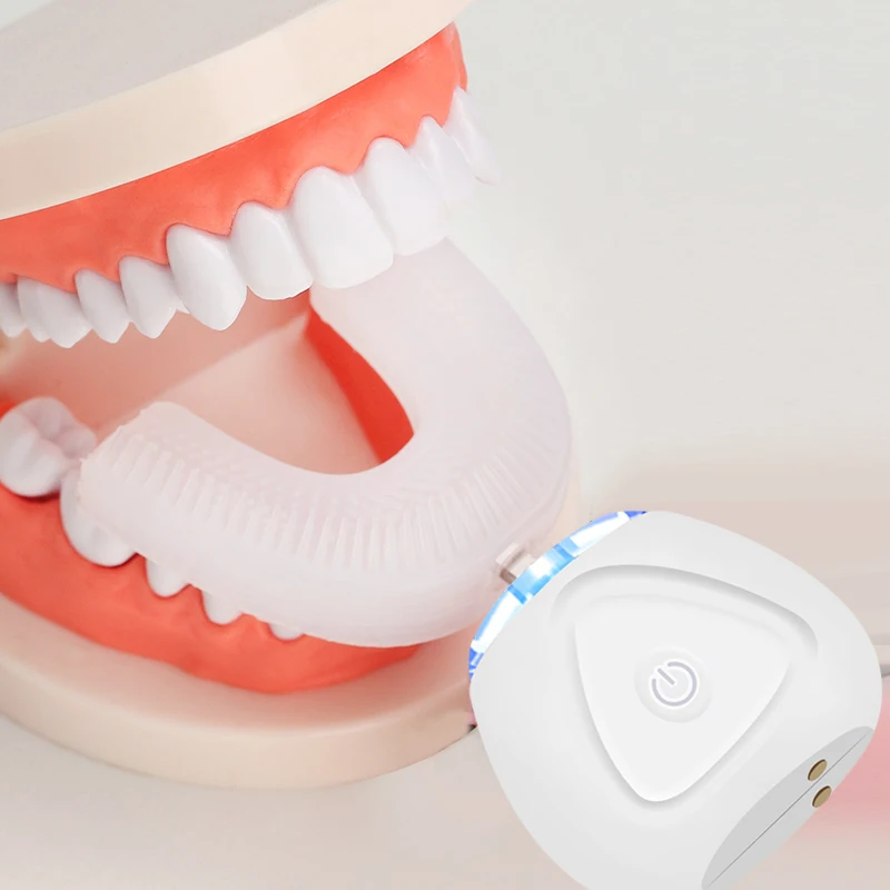 Silicon U-shaped Electric Rechargeable Automatic Toothbrush Wireless Ultrasonic Soft Silicone Electric Toothbrush
Silicon U-shaped Electric Rechargeable Automatic Toothbrush Wireless Ultrasonic Soft Silicone Electric Toothbrush
