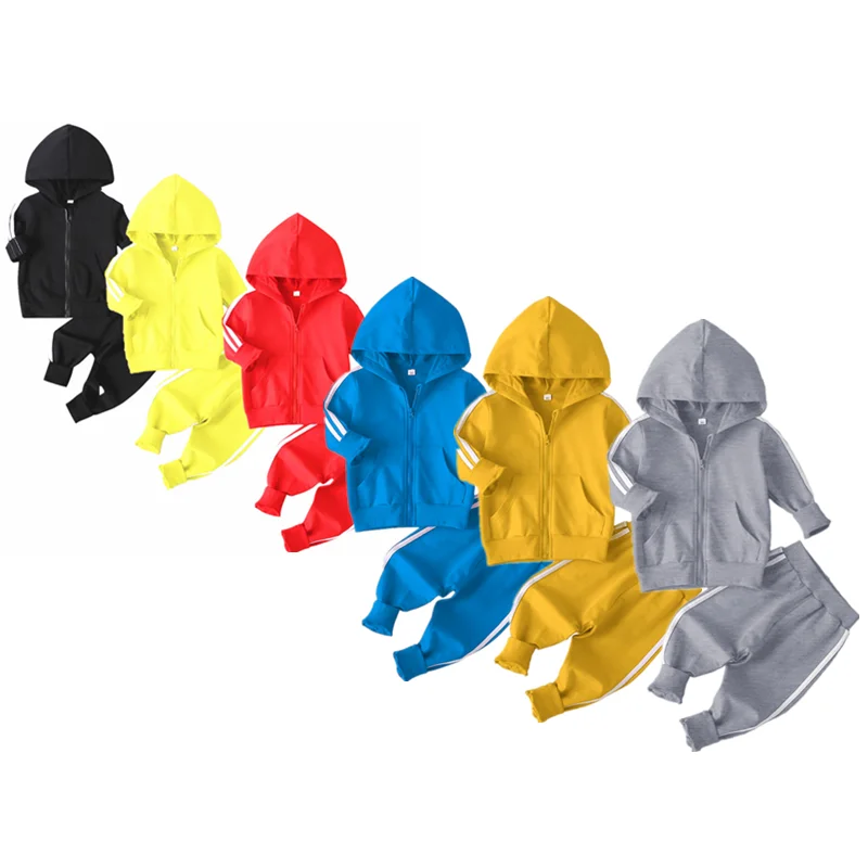 2021 New kids Clothing Set Children 2Pieces Sweatshirt Sweatpants Baby Boys Girls Zipper Hoodies Set Baby Joggers Suit Tracksuit
2021 New kids Clothing Set Children 2Pieces Sweatshirt Sweatpants Baby Boys Girls Zipper Hoodies Set Baby Joggers Suit Tracksuit
