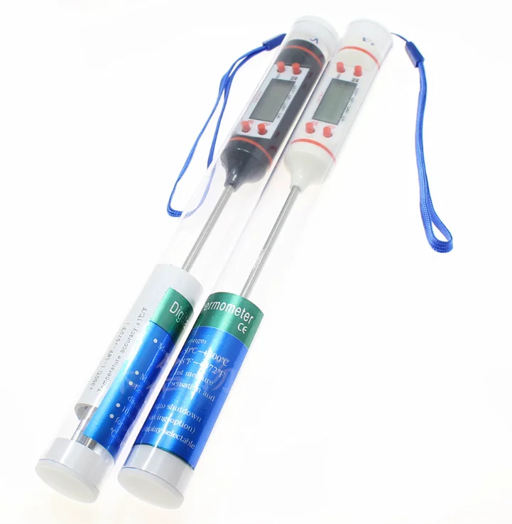 High Quality New Design Digital Lcd Display Probe Food Thermometer Meat Bakeware Kitchen BBQ Meat Cooking, Black white
High Quality New Design Digital Lcd Display Probe Food Thermometer Meat Bakeware Kitchen BBQ Meat Cooking, Black white