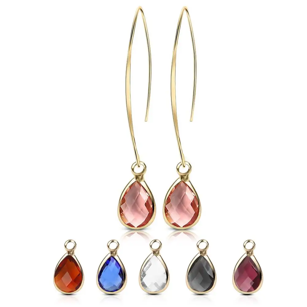 handmade copper ear hook teardrop drop earrings 2019 Ear line crystal earrings for women party wedding jewelry gift, As picture
handmade copper ear hook teardrop drop earrings 2019 Ear line crystal earrings for women party wedding jewelry gift, As picture