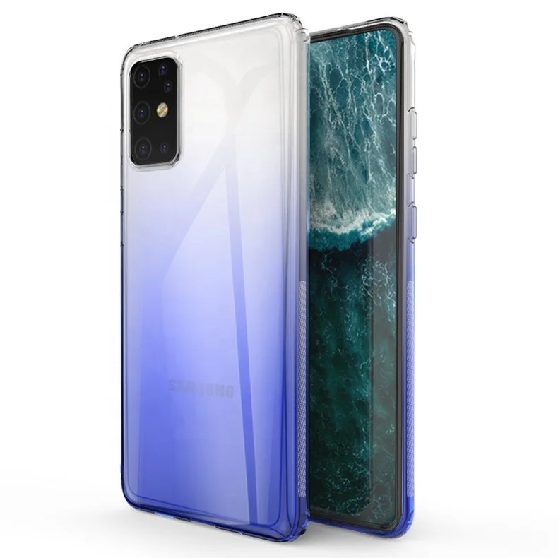 2020 Latest Product Gradient Clear TPU Mobile Phone Case for Samsung S20 Shockproof Transparent Cover Case for Samsung S20 Plus, Multi colors
2020 Latest Product Gradient Clear TPU Mobile Phone Case for Samsung S20 Shockproof Transparent Cover Case for Samsung S20 Plus, Multi colors