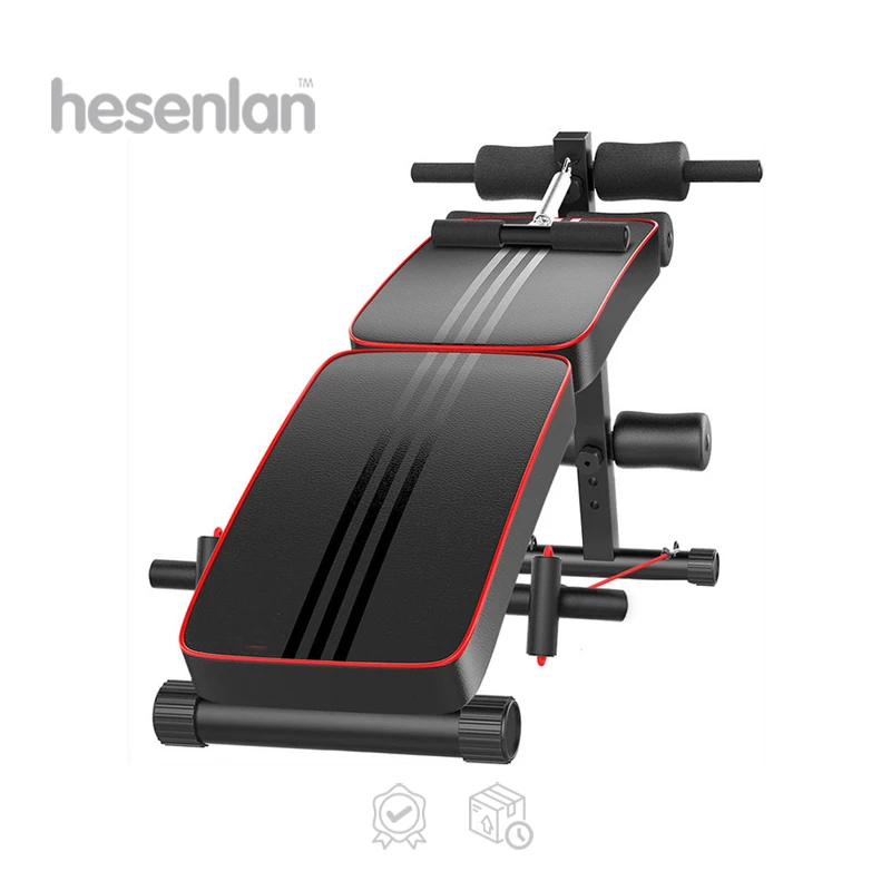 AM-2305 Hesenlan Folding Portable Supine Plate Multifunctional Muscle Plate Exercise Sit-up Fitness Machine Sit-up Stool, Black + red
AM-2305 Hesenlan Folding Portable Supine Plate Multifunctional Muscle Plate Exercise Sit-up Fitness Machine Sit-up Stool, Black + red