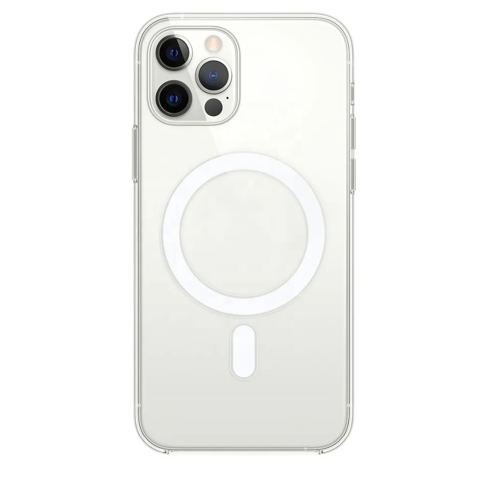 Hot sale QI magnetic magnet transparent clear tpu+pc shockproof wireless phone charging back Case for iPhone 12 mini 12 pro max
Hot sale QI magnetic magnet transparent clear tpu+pc shockproof wireless phone charging back Case for iPhone 12 mini 12 pro max
