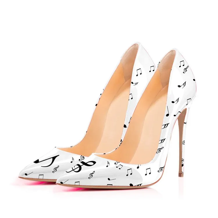 2020 Hot selling 3D Printing Office Pump Shoes Music Pattern Pointed Toe Women Shoes high heels, Leopard print shoes
2020 Hot selling 3D Printing Office Pump Shoes Music Pattern Pointed Toe Women Shoes high heels, Leopard print shoes