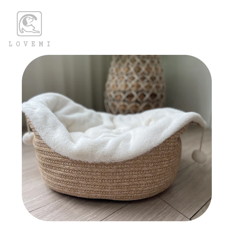 Luxury Round Houses Long Wool Puppy Kennel Kitten Washable Cushion Pet Dog Beds & Accessories, Nature/white
Luxury Round Houses Long Wool Puppy Kennel Kitten Washable Cushion Pet Dog Beds & Accessories, Nature/white
