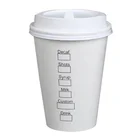 High-end double wall paper custom logo universal eco takeaway cup chinese supplier