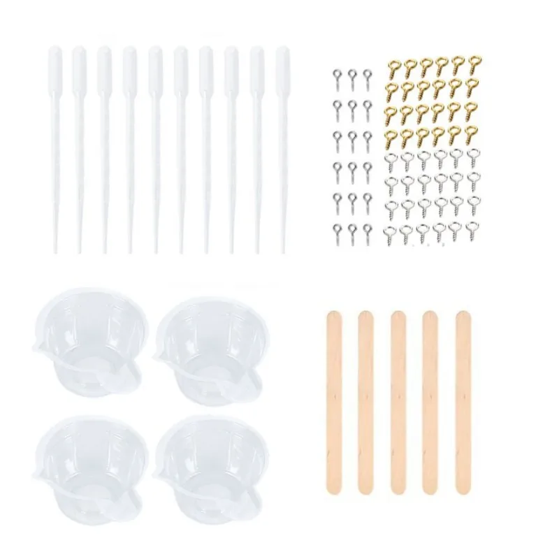 232pcs Diy Crystal Glue Tool Set Letter Pendant Jewelry Silicone Mold Combination Mold Making Handicraft Tools Accessories
232pcs Diy Crystal Glue Tool Set Letter Pendant Jewelry Silicone Mold Combination Mold Making Handicraft Tools Accessories