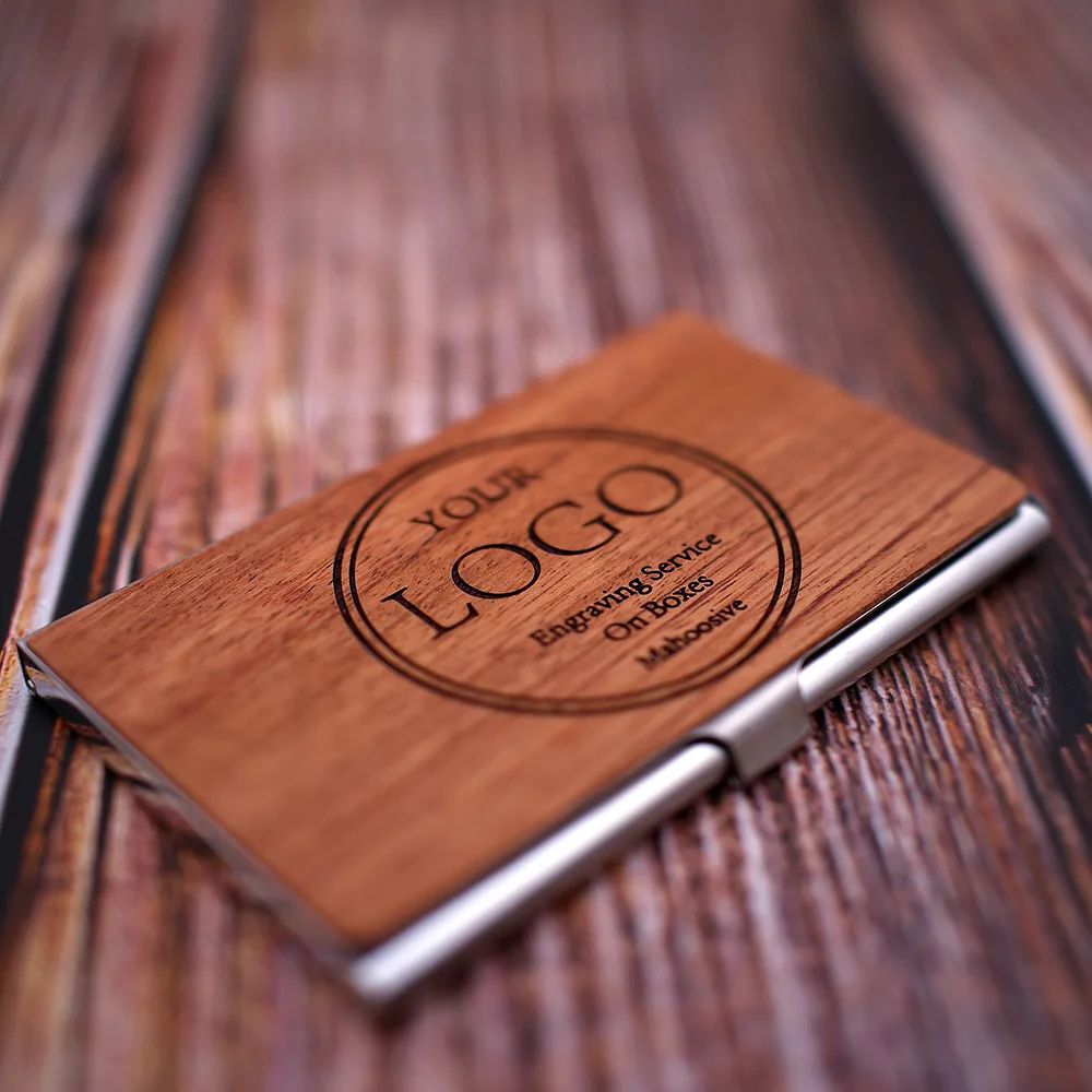 Business Card Holder Handmade Walnut Wooden Custom Logo Business Card Case Name Card Holder for Men For Office Gift
Business Card Holder Handmade Walnut Wooden Custom Logo Business Card Case Name Card Holder for Men For Office Gift