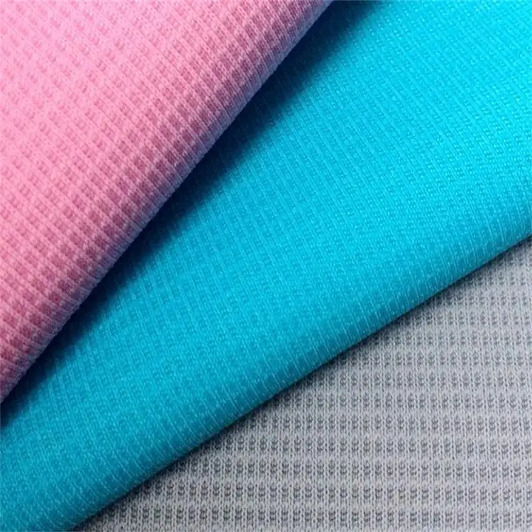 High Elasticity Anti-Wrinkle Polyester Spandex Mesh Dobby Fabric for Outdoor Sportswear/Swimming/Yoga
High Elasticity Anti-Wrinkle Polyester Spandex Mesh Dobby Fabric for Outdoor Sportswear/Swimming/Yoga