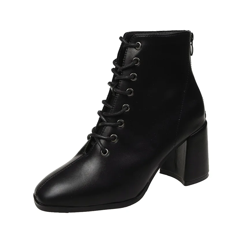 Leather boots women's 2022 autumn new zipper women's ankle boots thick-soled thick-heel motorcycle boots women
Leather boots women's 2022 autumn new zipper women's ankle boots thick-soled thick-heel motorcycle boots women