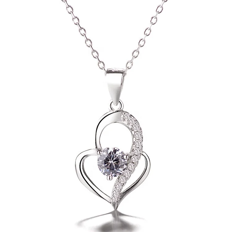 Wholesale Hot Design Jewelry 925 Sterling Silver Heart Pendant Necklace for Women, As customer request
Wholesale Hot Design Jewelry 925 Sterling Silver Heart Pendant Necklace for Women, As customer request