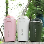 Factory Direct reusable stainless steel mugs, Wholesale travel coffee wine color camping cups with logo