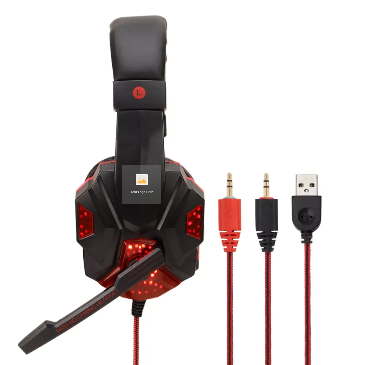 Sy830 Wired Stereo Headphone Noise Cancelling Headset Led Gaming Headphon With Mic For Pc Gamee Headphone, Black
Sy830 Wired Stereo Headphone Noise Cancelling Headset Led Gaming Headphon With Mic For Pc Gamee Headphone, Black