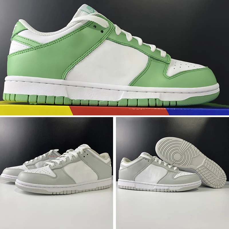 Wholesales low Dunks basketball shoes OG sports training durable shoes genuine leather upper breathable sneakers, Sliver green
Wholesales low Dunks basketball shoes OG sports training durable shoes genuine leather upper breathable sneakers, Sliver green