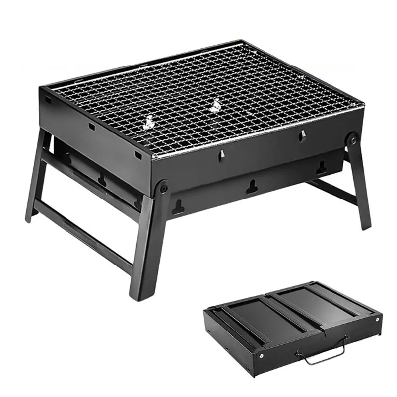 Opvouwbaar Bbq Grills Keuken Levert Outdoor Draagbare Barbecue Camping Picknick, Matt black
Opvouwbaar Bbq Grills Keuken Levert Outdoor Draagbare Barbecue Camping Picknick, Matt black