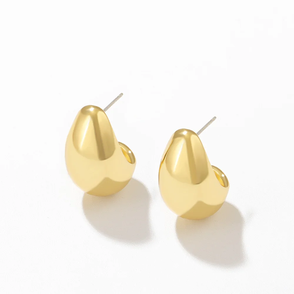 925 silver needle small gold bean love water drop earrings high-grade texture earrings female fashion fashion fashion earrings w
925 silver needle small gold bean love water drop earrings high-grade texture earrings female fashion fashion fashion earrings w