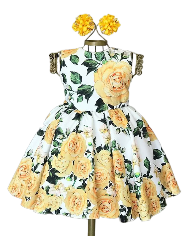 Mason Hot Sale Girls' Woven Poplin Big Flower Printed Hot Rhinestone Princess Dress Sleeveless Ruffled Leaf Children's Dress
Mason Hot Sale Girls' Woven Poplin Big Flower Printed Hot Rhinestone Princess Dress Sleeveless Ruffled Leaf Children's Dress