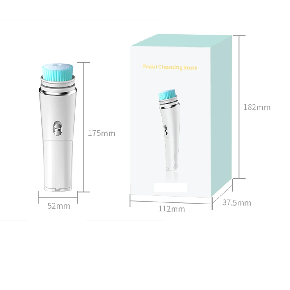 5 in 1 Electric Silicone Facial Cleansing Brush Sonic Vibration Facial Massage Rechargeable Smart Ultrasonic Face Cleaner Brush, White
5 in 1 Electric Silicone Facial Cleansing Brush Sonic Vibration Facial Massage Rechargeable Smart Ultrasonic Face Cleaner Brush, White