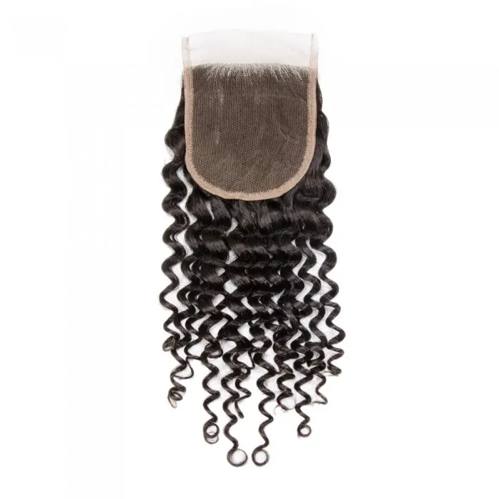 FDX wholesale brazilian cuticle aligned 100% virgin hair 4*4 HD lace closure deep curly
FDX wholesale brazilian cuticle aligned 100% virgin hair 4*4 HD lace closure deep curly