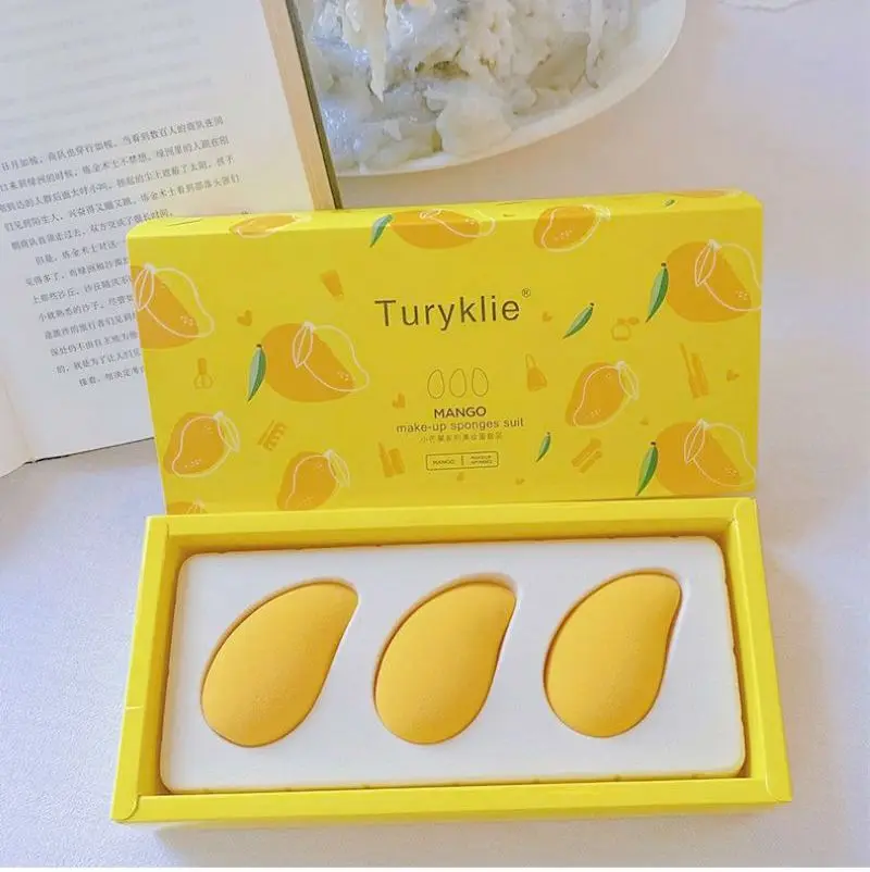 New Mango Shape Soft Makeup Sponge Face Beauty Cosmetic Powder Puff For Foundation Concealer Cream Make Up Blender Tools
New Mango Shape Soft Makeup Sponge Face Beauty Cosmetic Powder Puff For Foundation Concealer Cream Make Up Blender Tools