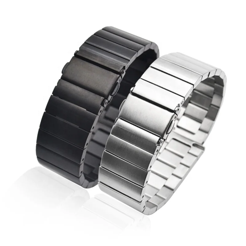 Fashion 304 stainless steel solid watch bracelet band with quickrelease smart watch strap 20\22mm, Black/gold/silver/rose gold
Fashion 304 stainless steel solid watch bracelet band with quickrelease smart watch strap 20\22mm, Black/gold/silver/rose gold