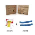 Fast shipping 400 sets nail kit pedicure set and 400 disposable pedicure liner for salon
