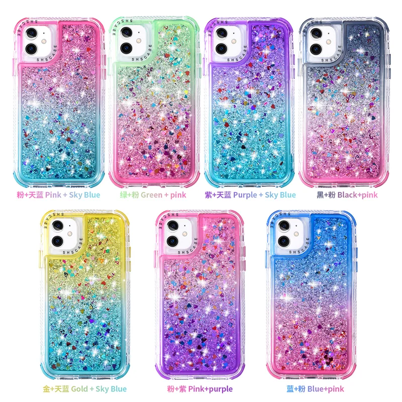 GSCASE Shockproof Liquid Glitter Phone Cover For Lady Quicksand Case For Iphone 12 pro Max XS 6 7 8 Case
GSCASE Shockproof Liquid Glitter Phone Cover For Lady Quicksand Case For Iphone 12 pro Max XS 6 7 8 Case