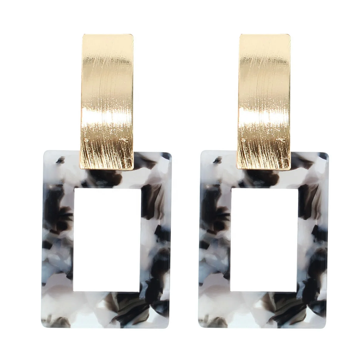 Fashion Personalized Acrylic Plastic Earrings Geometric Hoop Earrings Wholesale acrylic jewelry
Fashion Personalized Acrylic Plastic Earrings Geometric Hoop Earrings Wholesale acrylic jewelry