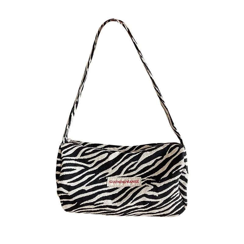 Free Shipping High-level Design Wholesale Hot Sale 2021 Canvas Zebra Pattern Small Size Underarm Bag for Lady Women
Free Shipping High-level Design Wholesale Hot Sale 2021 Canvas Zebra Pattern Small Size Underarm Bag for Lady Women