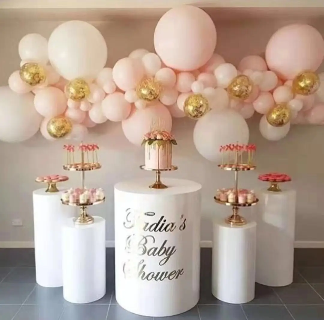 wholesale multifunction acrylic cylinder dessert display stand for wedding party event, White,others
wholesale multifunction acrylic cylinder dessert display stand for wedding party event, White,others
