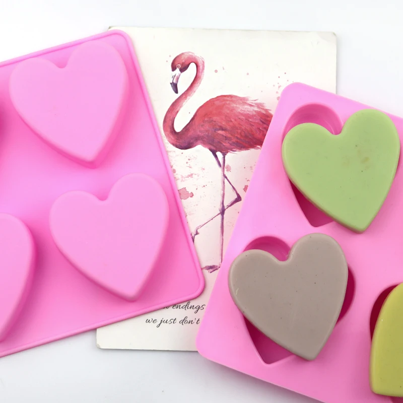 213 factory free sample 4 hole heart shape silicone cake mold, soap making molds, silicone candle molds, Pink
213 factory free sample 4 hole heart shape silicone cake mold, soap making molds, silicone candle molds, Pink