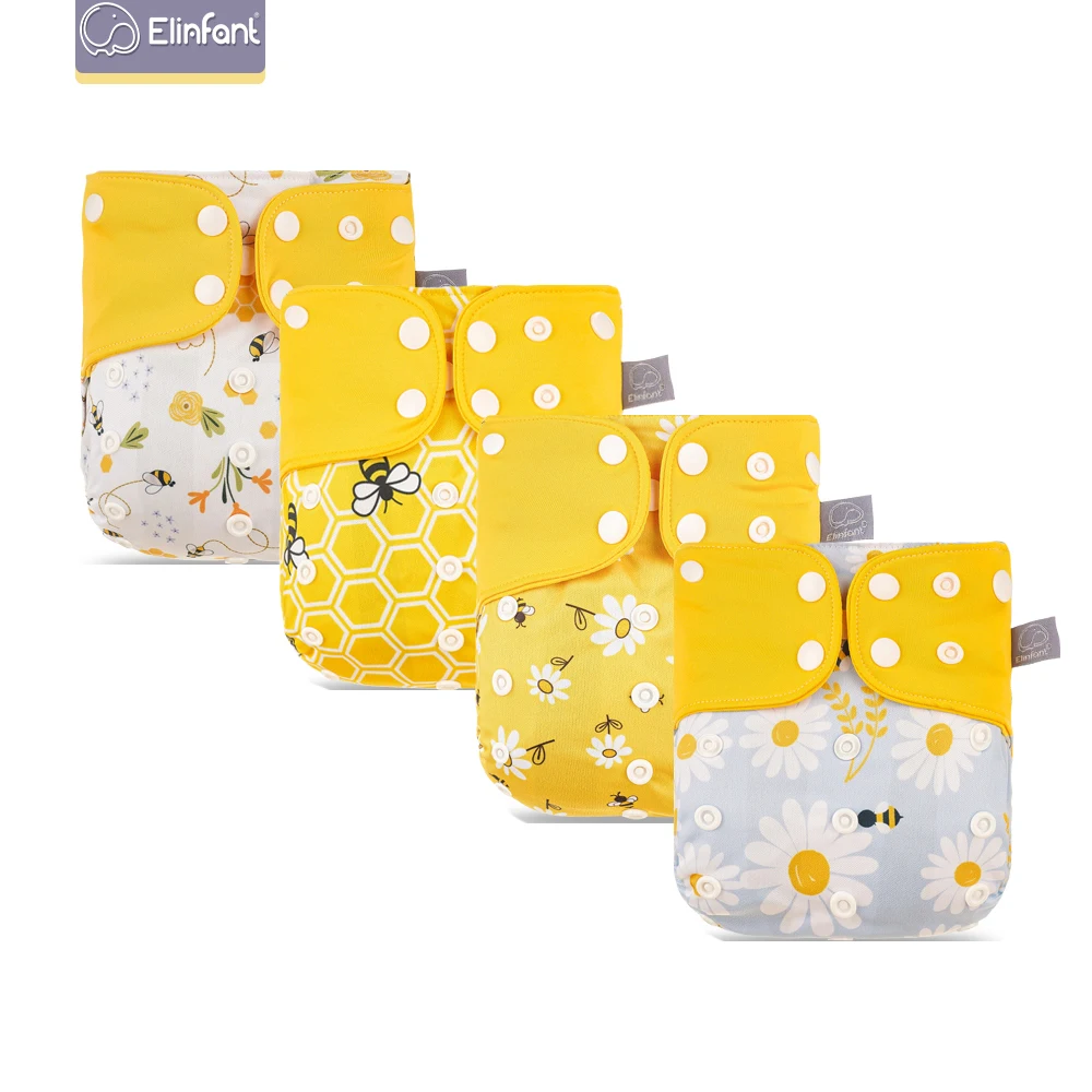 Elinfant new 4 pcs/set fit all of cloth diapers reusable for boys and girls (without insert, Colorful
Elinfant new 4 pcs/set fit all of cloth diapers reusable for boys and girls (without insert, Colorful