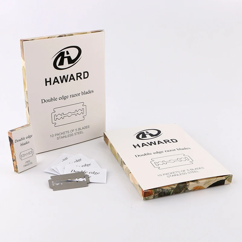 Super stainless steel double edge blade/ 50pcs inner box. 
Super stainless steel double edge blade/ 50pcs inner box.
