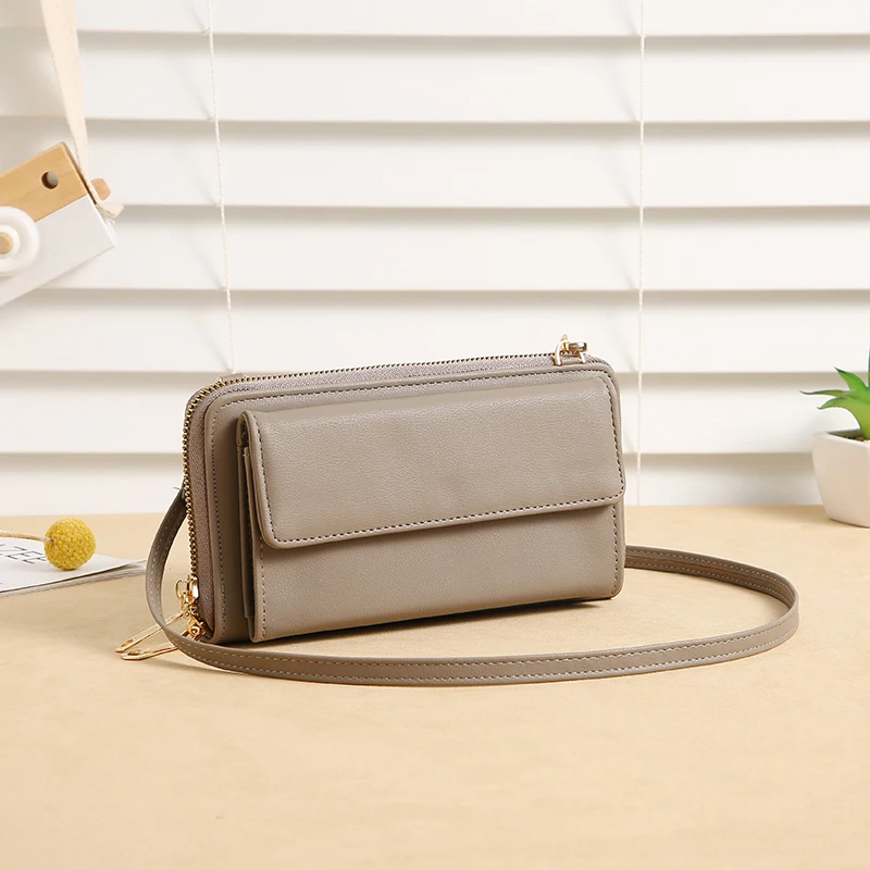 Fashion Touch Screen Mobile Phone Bag Multifunctional Zipper Leather Wallet Mini Purse For Women
Fashion Touch Screen Mobile Phone Bag Multifunctional Zipper Leather Wallet Mini Purse For Women