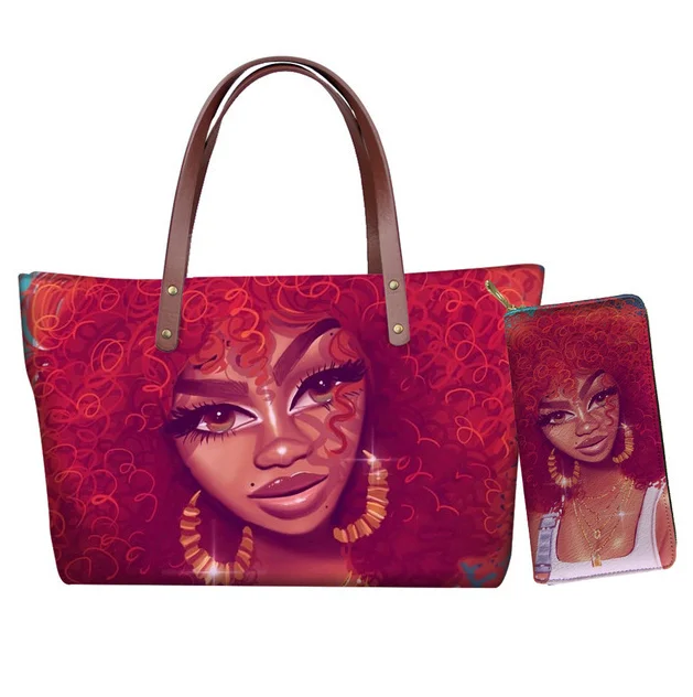 Fashion Black African Girls Print Ladies Purses And Handbags Wholesale Luxury Leather Designer Handbags For Women Ladies, Picture
Fashion Black African Girls Print Ladies Purses And Handbags Wholesale Luxury Leather Designer Handbags For Women Ladies, Picture