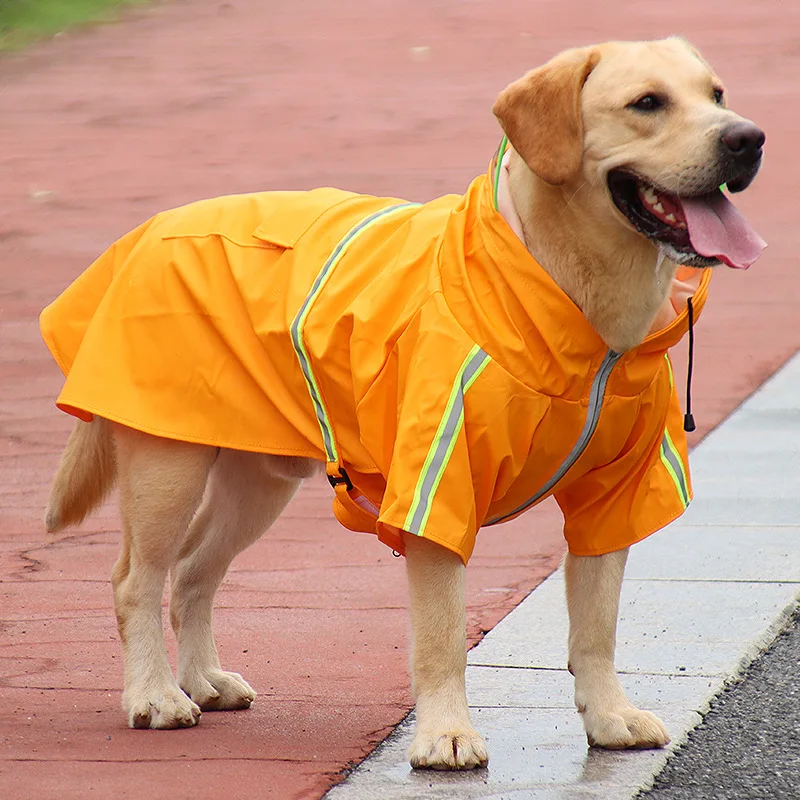 Promotional Waterproof Pet Raining Jacket Portable Large Dog Raincoat, Blue, yellow, pink, orange
Promotional Waterproof Pet Raining Jacket Portable Large Dog Raincoat, Blue, yellow, pink, orange