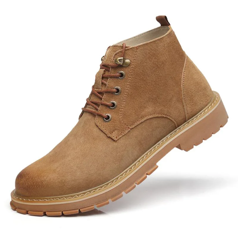 Factory Sale Safety Shoes Plus Size Solid Color Leather Breathable Anti-Smashing Anti-Piercing Men Ankle Boots
Factory Sale Safety Shoes Plus Size Solid Color Leather Breathable Anti-Smashing Anti-Piercing Men Ankle Boots