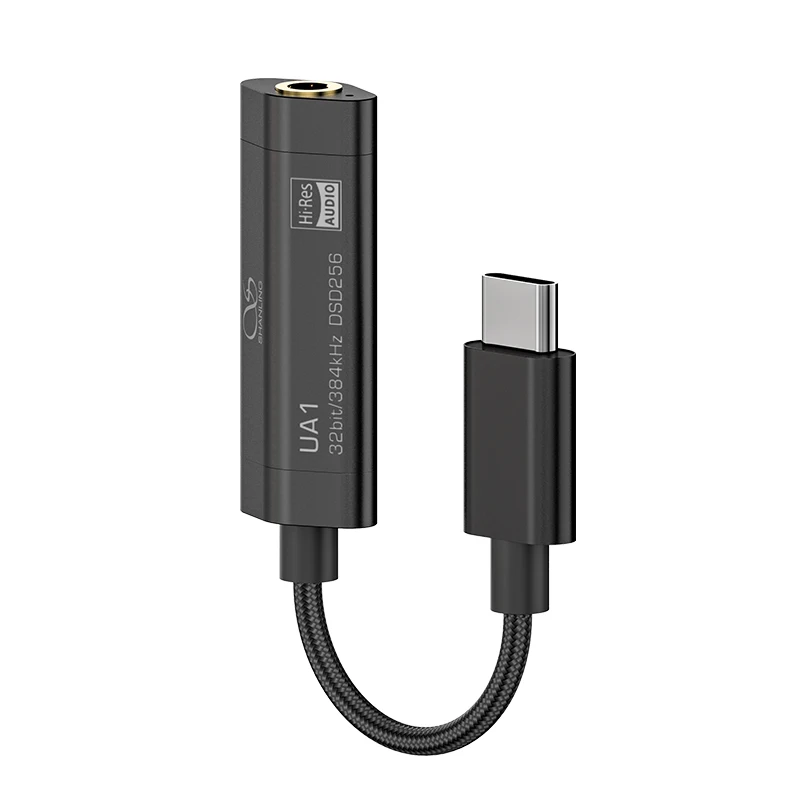 

Shanling UA1 Type C to 3.5mm Hi-Res DAC USB DSD Audio Portable Amplifier HiFi USB DAC Headphone Adapter