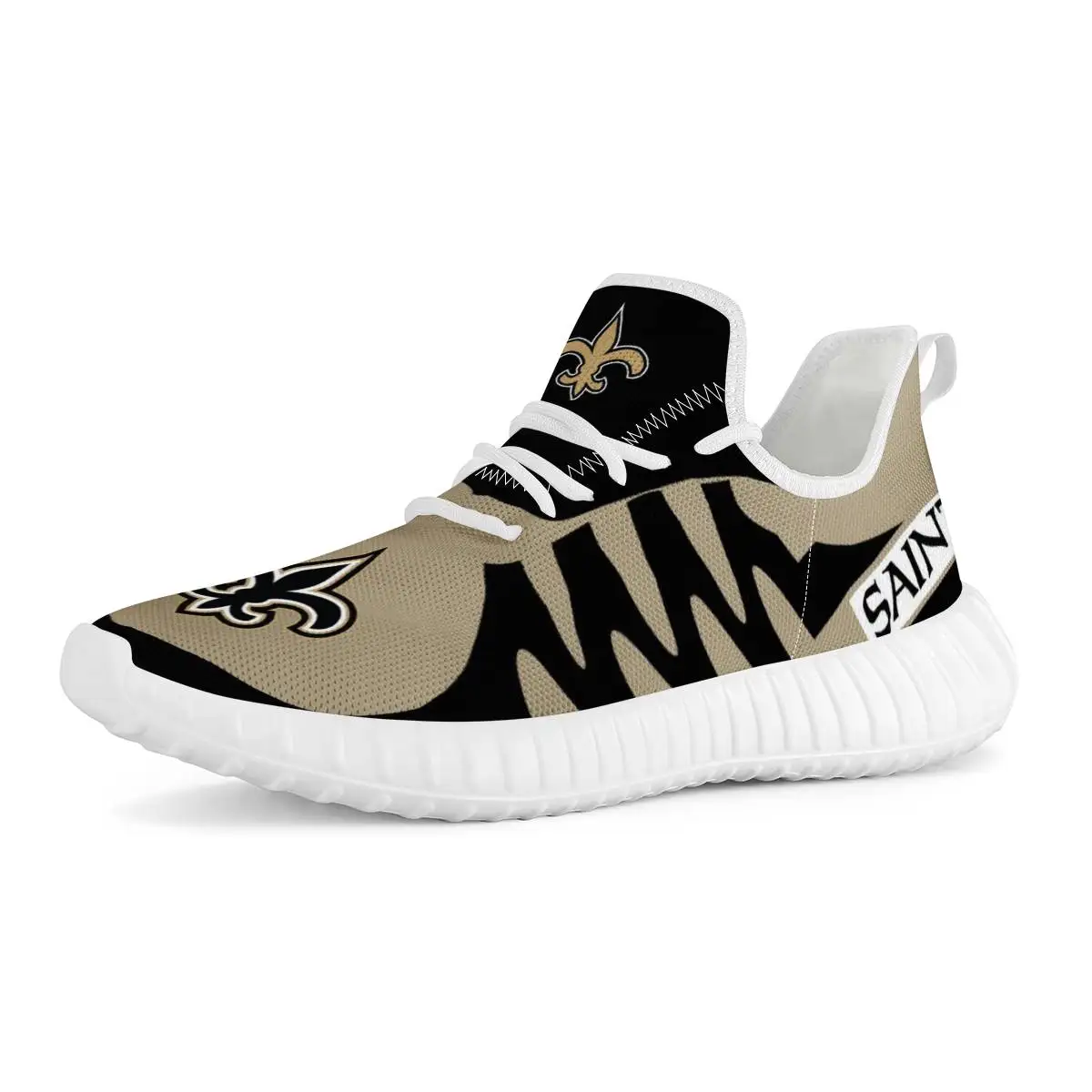 Wholesale NFL Saints Custom Print Logo Design Sport shoes Fashion Sport Sneaker Unisex Breathable Football Team Casual Shoes
Wholesale NFL Saints Custom Print Logo Design Sport shoes Fashion Sport Sneaker Unisex Breathable Football Team Casual Shoes