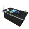 ALS new design lifting table smart multi touch interactive conference coffee table
