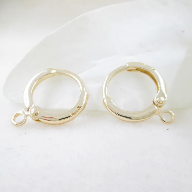1Pair New Fashion Round French Earhook Ear Hanger DIY Accessories Copper Ornaments Ear Hanger for Women, Gold
1Pair New Fashion Round French Earhook Ear Hanger DIY Accessories Copper Ornaments Ear Hanger for Women, Gold
