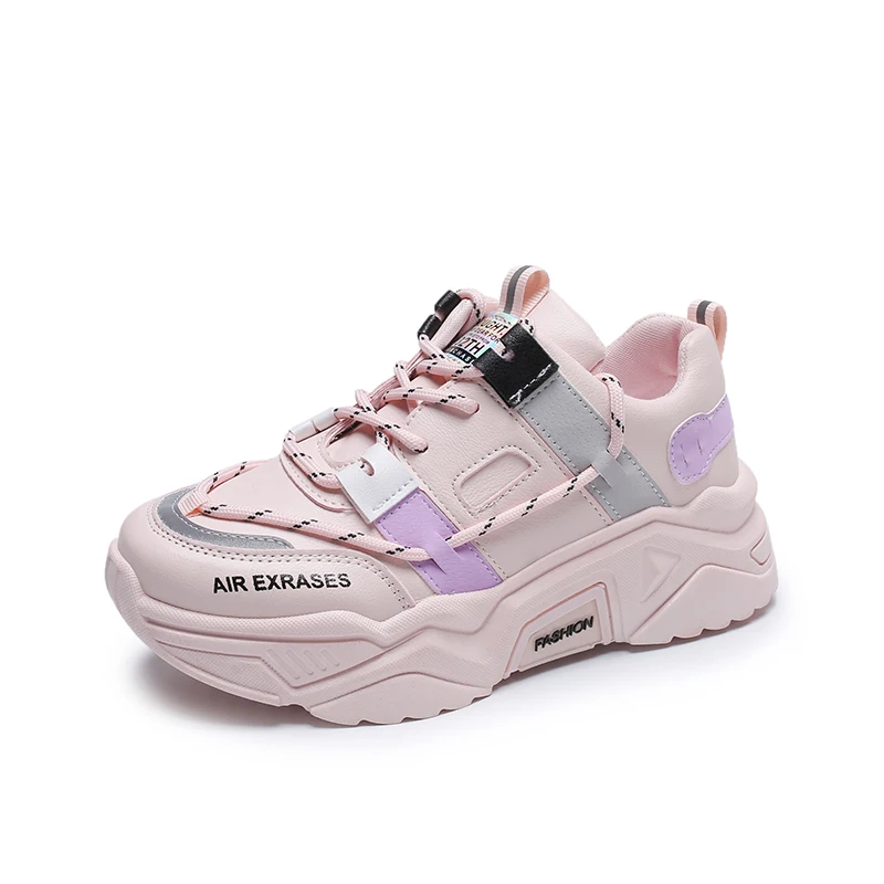2020 Fashion lace up breathable sneaker shoes sports running shoes women leather ladies platform casual shoes, 3colors
2020 Fashion lace up breathable sneaker shoes sports running shoes women leather ladies platform casual shoes, 3colors