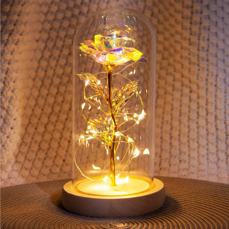 Artificial Eternal Rose LED Light Beauty The Beast In Glass Cover Christmas Home Decor For mothers day gift
Artificial Eternal Rose LED Light Beauty The Beast In Glass Cover Christmas Home Decor For mothers day gift