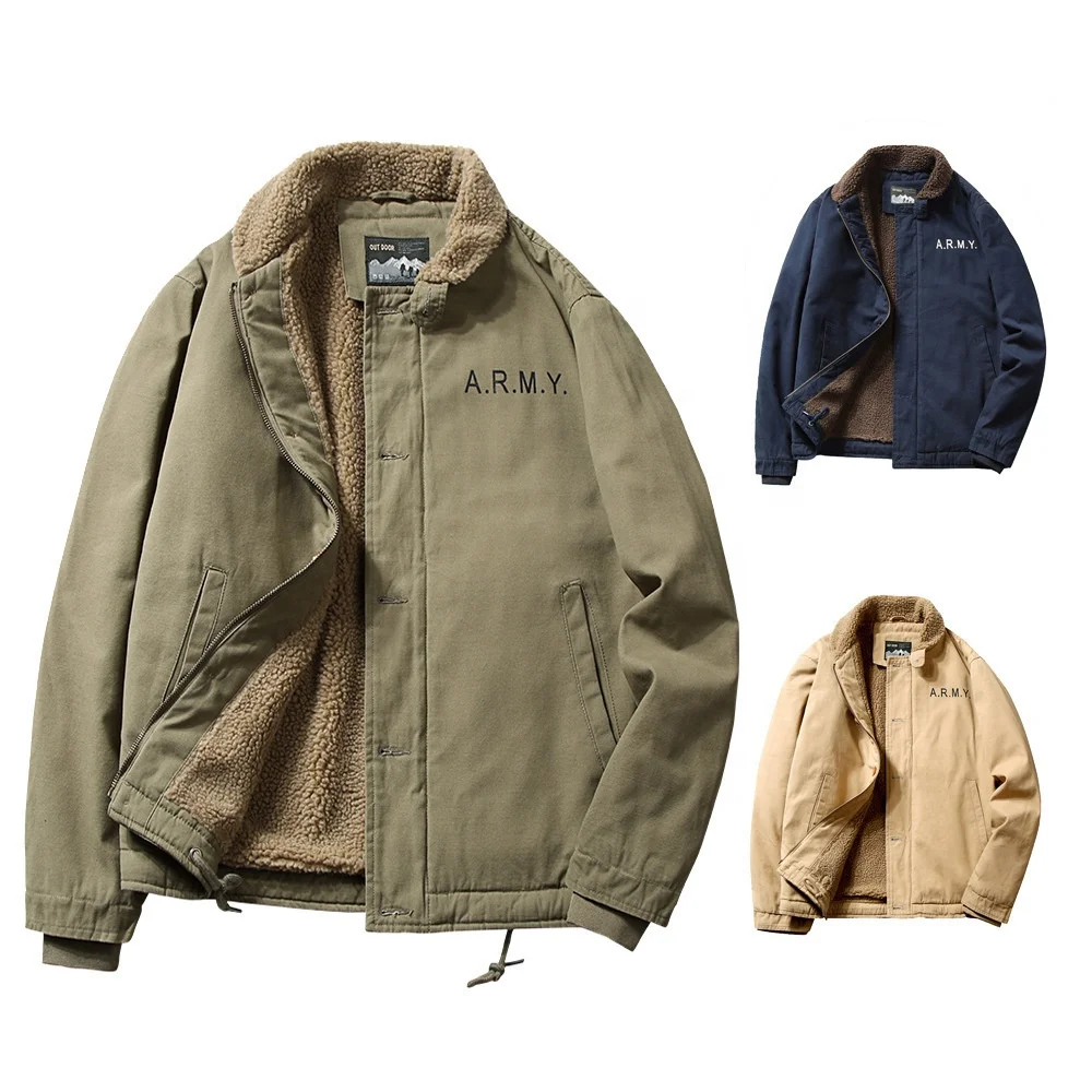 2021 new fashion Men's N1 Navy Deck Jacket Vintage Retro Fleece Aviator Bomber Jacket Plus Size Winter Wear fleece Jacket
2021 new fashion Men's N1 Navy Deck Jacket Vintage Retro Fleece Aviator Bomber Jacket Plus Size Winter Wear fleece Jacket