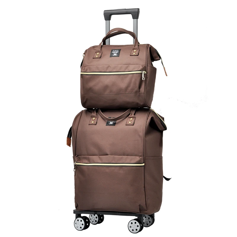 Wholesale 2 in 1 light weight suitcase set outdoor travel backpack trolley luggage bag shoulder tote bag, 9 colors available
Wholesale 2 in 1 light weight suitcase set outdoor travel backpack trolley luggage bag shoulder tote bag, 9 colors available