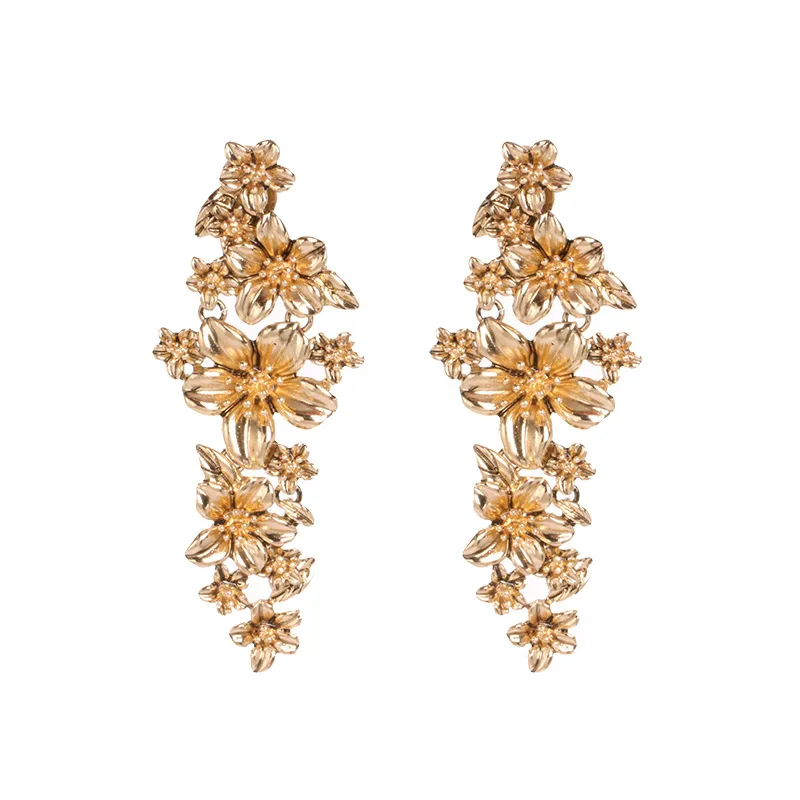 long alloy flower crystal earrings women gold earrings female earring zircon design jewelry
long alloy flower crystal earrings women gold earrings female earring zircon design jewelry